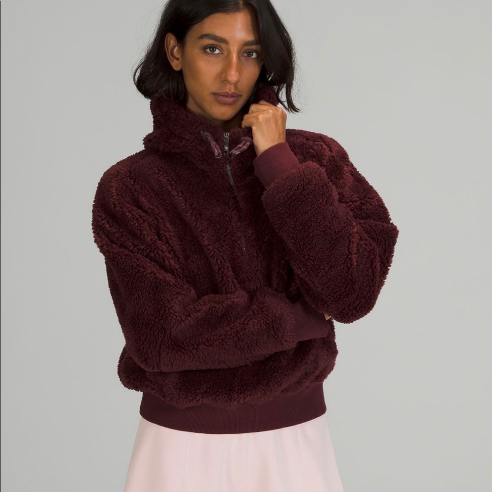 Lululemon Textured Fleece Half-zip
